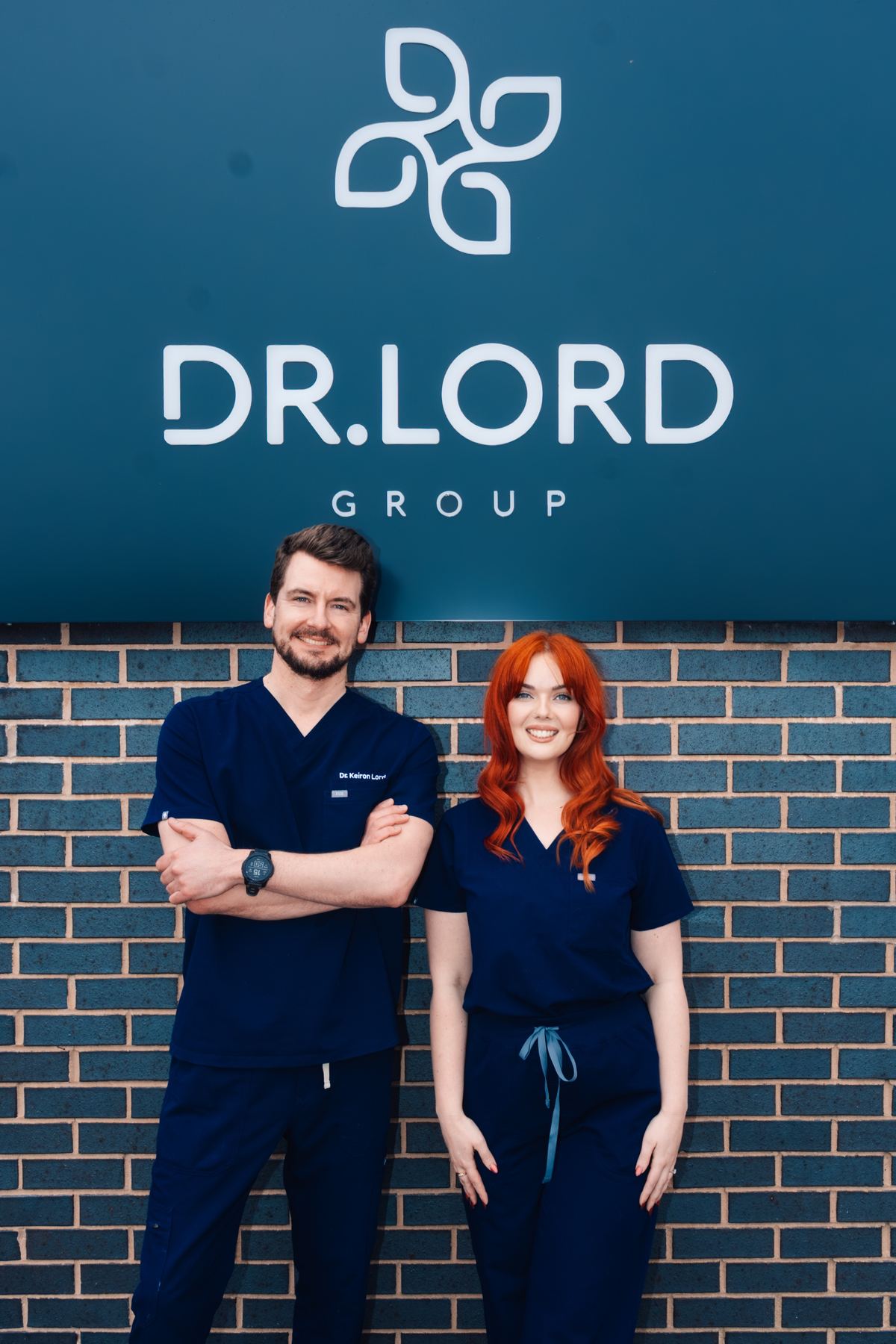 Lara with the Dr Lord Group team at the Leigh clinic